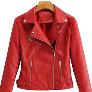 Faux leather Jacket